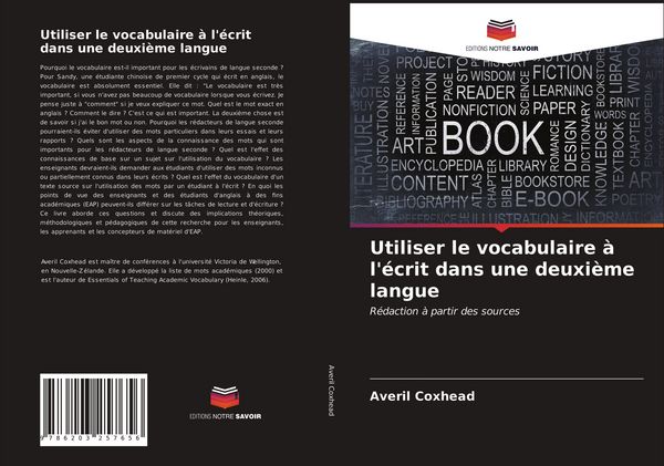 Produktbild: Utiliser le vocabulaire &agrave; l'&eacute;crit dans une deuxi&egrave;me langue