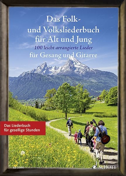 Produktbild: Das Folk- und Volksliederbuch f&uuml;r Alt und Jung