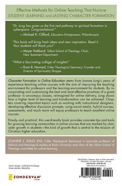 Produktbild: A Character Formation in Online Education