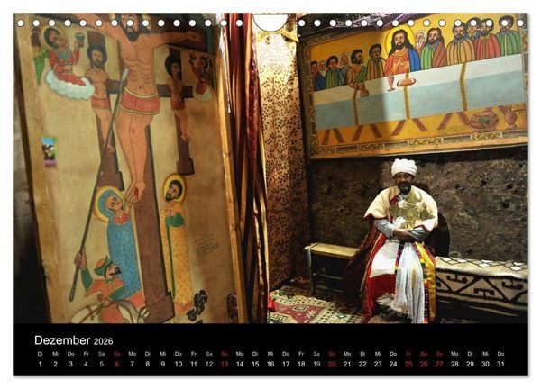 Produktbild: &Auml;thiopien Impressionen (Wandkalender 2026 DIN A4 quer), CALVENDO Monatskalender