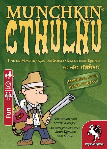 Produktbild: Munchkin Cthulhu 1+2