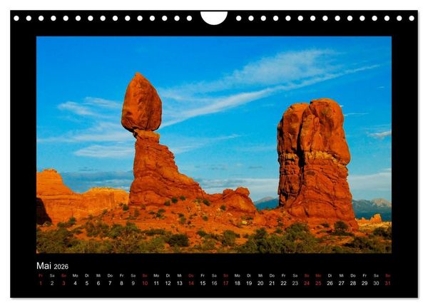 Produktbild: Amerika - Arizona und andere Sch&ouml;nheiten (Wandkalender 2026 DIN A4 quer), CALVENDO Monatskalender
