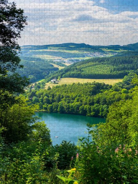 Produktbild: CALVENDO Puzzle Ein Motiv aus dem Kalender Zauberhafte Eifel | 1000 Teile Lege-Gr&ouml;&szlig;e 64x48cm Foto-Puzzle f&uuml;r gl&uuml;ckliche Stunden