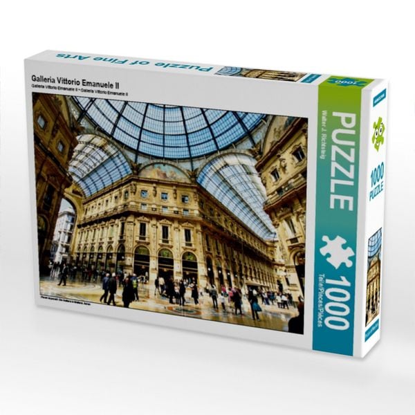 Produktbild: CALVENDO Puzzle Galleria Vittorio Emanuele II | 1000 Teile Lege-Gr&ouml;&szlig;e 64x48cm Foto-Puzzle f&uuml;r gl&uuml;ckliche Stunden