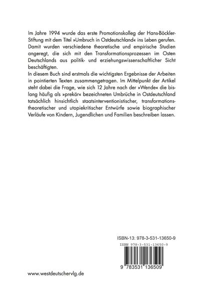 Produktbild: Umbruch in Ostdeutschland