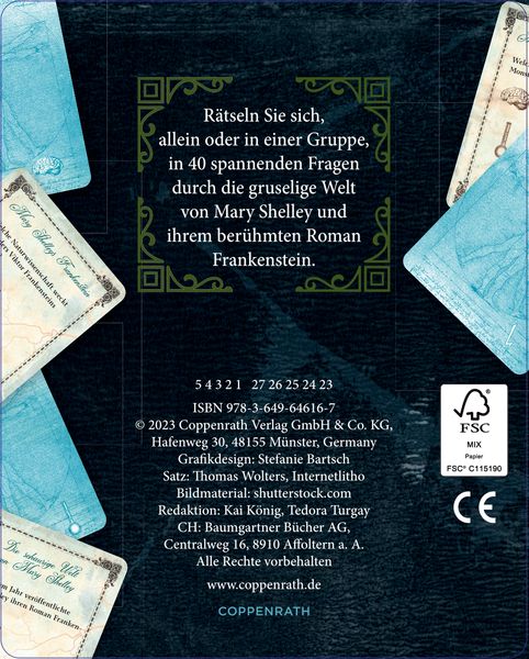 Produktbild: Mary Shelleys Frankenstein - Das Quiz
