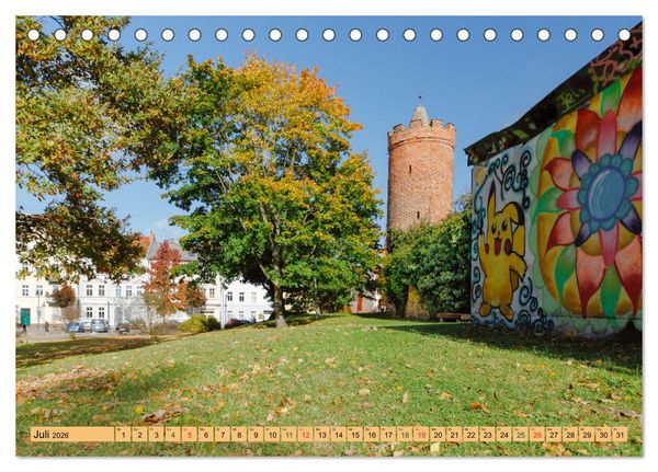 Produktbild: Domstadt F&uuml;rstenwalde Spree (Tischkalender 2026 DIN A5 quer), CALVENDO Monatskalender