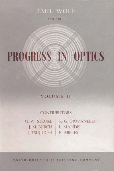 Produktbild: Progress in Optics
