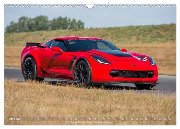 Produktbild: Corvette - Die US Ikone 2026 (Wandkalender 2026 DIN A3 quer), CALVENDO Monatskalender