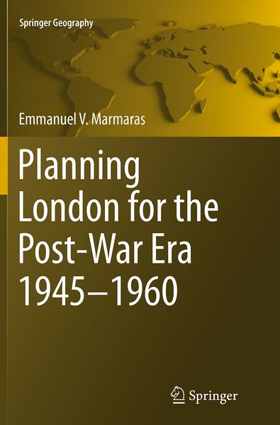 Produktbild: Planning London for the Post-War Era 1945-1960