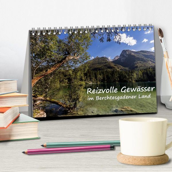 Produktbild: Reizvolle Gew&auml;sser im Berchtesgadener Land (Tischkalender 2026 DIN A5 quer), CALVENDO Monatskalender