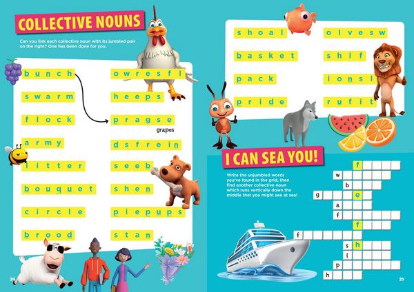 Produktbild: SCRABBLE(TM) Junior Spelling Activity Book Age 8-9