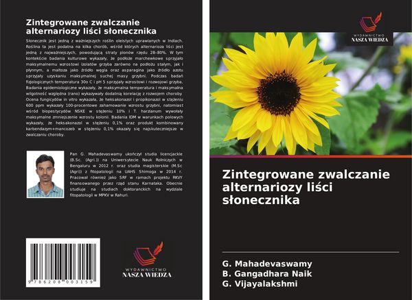 Produktbild: Zintegrowane zwalczanie alternariozy li&iquest;ci s&iquest;onecznika