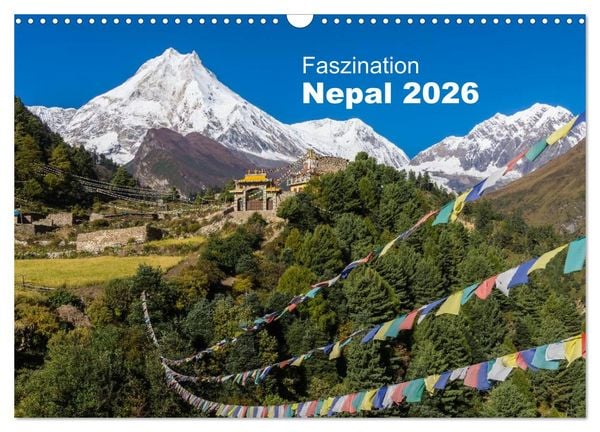 Produktbild: Faszination Nepal (Wandkalender 2026 DIN A3 quer), CALVENDO Monatskalender
