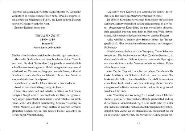 Produktbild: Die Swifts (Band 1) - Ein vorz&uuml;gliches Verbrechen