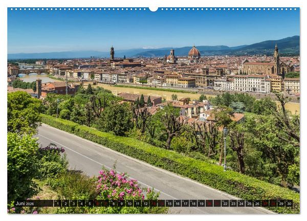 Produktbild: Impressionen aus FLORENZ (Wandkalender 2026 DIN A2 quer), CALVENDO Monatskalender