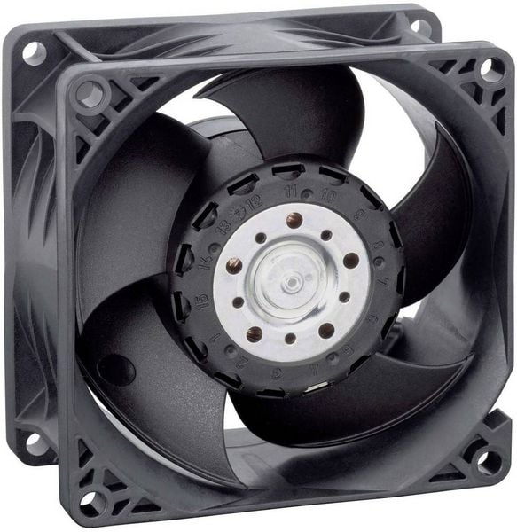EBM Papst 8214 JH3 Axiallüfter 24 V/DC 190 m³/h (L x B x H) 80 x 80 x 38mm