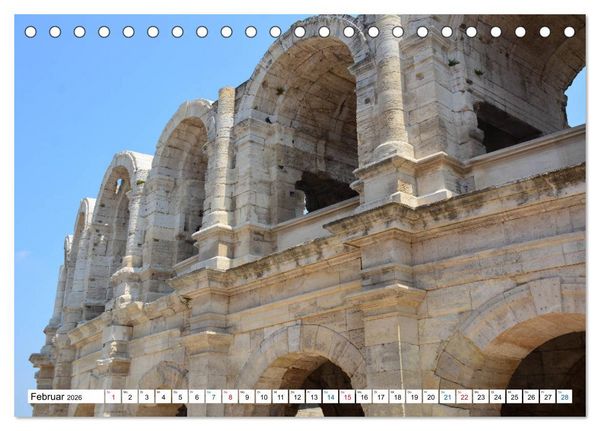 Produktbild: Arles entdecken (Tischkalender 2026 DIN A5 quer), CALVENDO Monatskalender