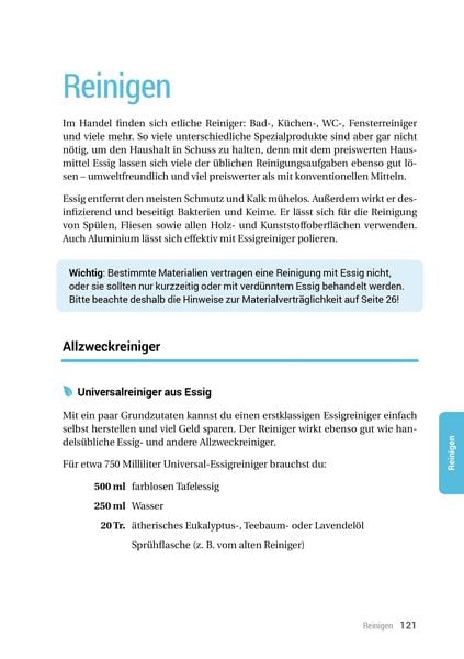 Produktbild: Das Essig-Handbuch