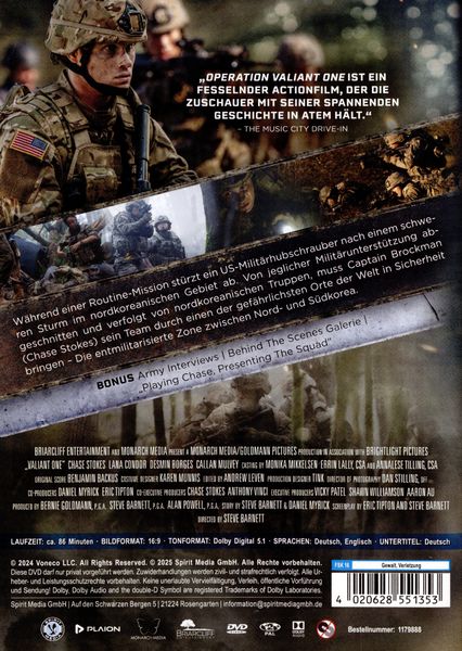 Produktbild: Operation Valiant One