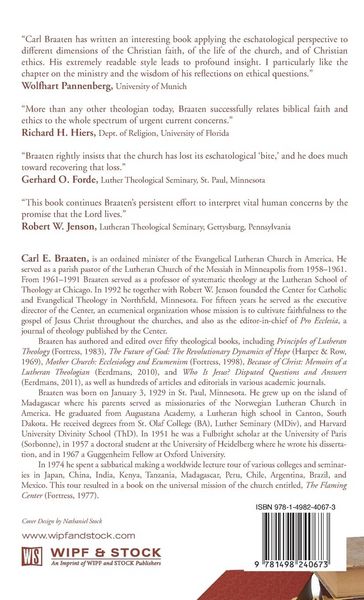 Produktbild: Eschatology and Ethics