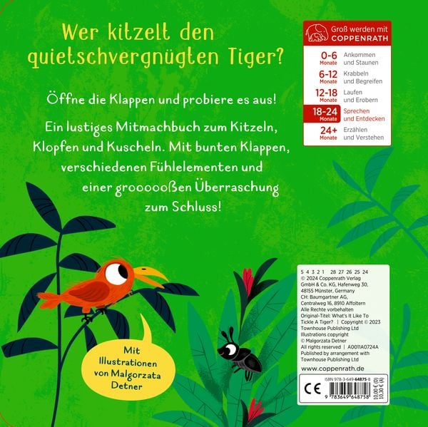 Produktbild: Wer kitzelt den Tiger? (Fühlen&begreifen)