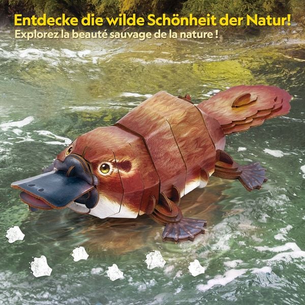 Produktbild: CUBICFUN - 3D Puzzle Schnabeltier 68 Teile