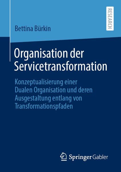 Produktbild: Organisation der Servicetransformation