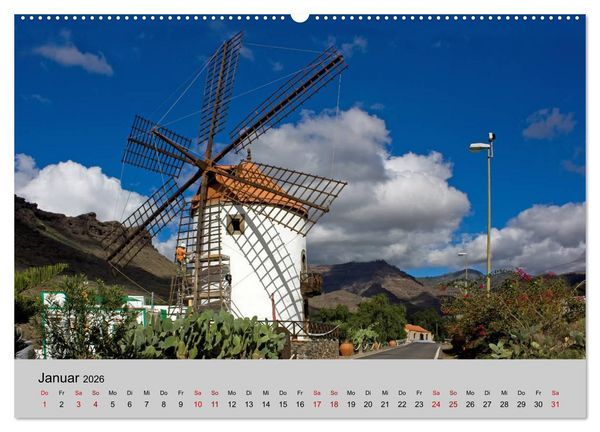Produktbild: Kanaren - Inselh&uuml;pfen (Wandkalender 2026 DIN A2 quer), CALVENDO Monatskalender