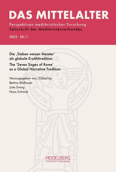 Produktbild: Das Mittelalter. Perspektiven medi&auml;vistischer Forschung : Zeitschrift... / 2023, Band 28, Heft 1