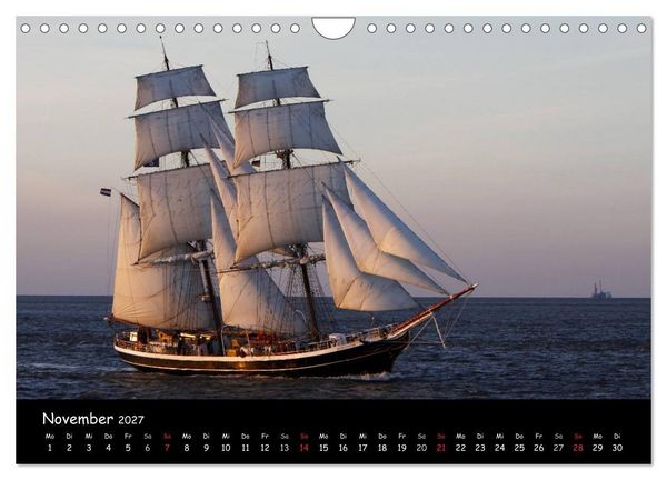 Produktbild: An der Nordseek&uuml;ste... (Wandkalender 2027 DIN A4 quer), CALVENDO Monatskalender