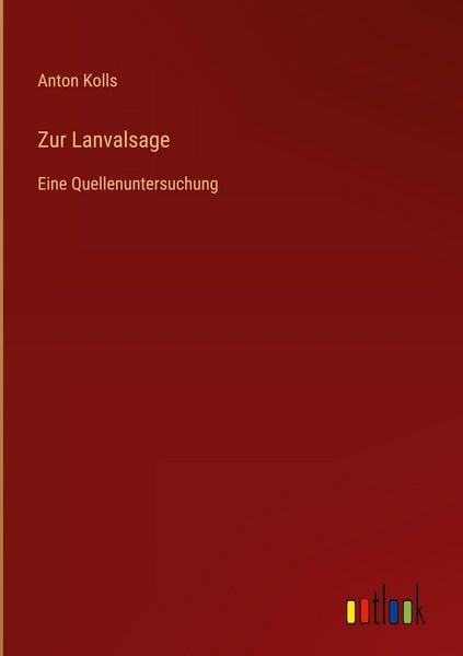 Produktbild: Zur Lanvalsage