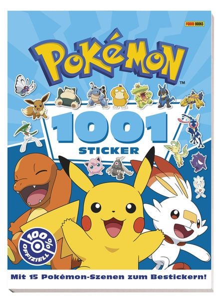 Produktbild: Pok&eacute;mon: 1001 Sticker