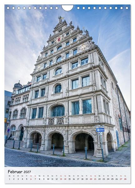 Produktbild: Braunschweig - Mittelalterliche L&ouml;wenstadt (Wandkalender 2027 DIN A4 hoch), CALVENDO Monatskalender