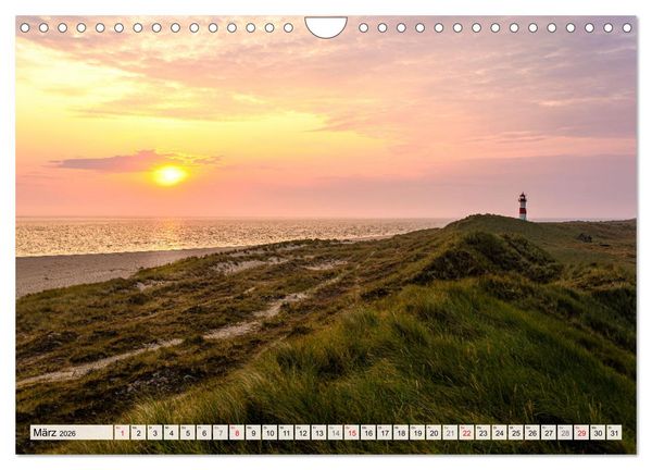 Produktbild: Insel Sylt - Fantastische Momente (Wandkalender 2026 DIN A4 quer), CALVENDO Monatskalender