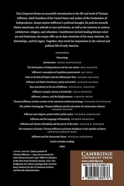 Produktbild: The Cambridge Companion to Thomas Jefferson
