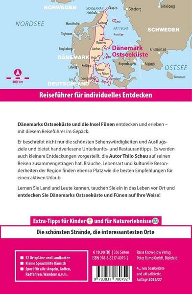 Produktbild: Reise Know-How Reisef&uuml;hrer D&auml;nemark &ndash; Ostseek&uuml;ste und F&uuml;nen