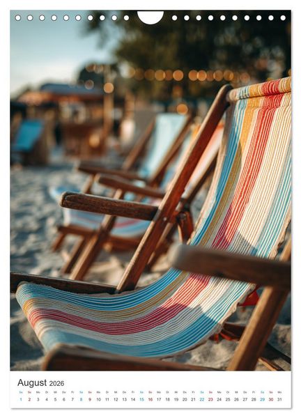 Produktbild: Sehnsucht Strand (Wandkalender 2026 DIN A4 hoch), CALVENDO Monatskalender