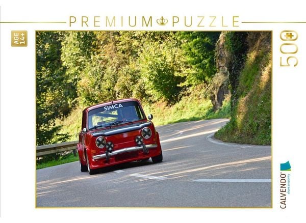 CALVENDO Puzzle Simca Ralley II - 1974 | 500 Teile Lege-Größe 48 × 36 cm Foto-Puzzle für Erwachsene