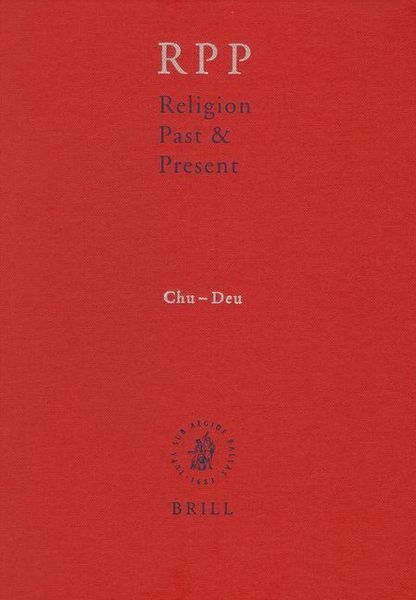 Produktbild: Religion Past and Present, Volume 3 (Chu-Deu)