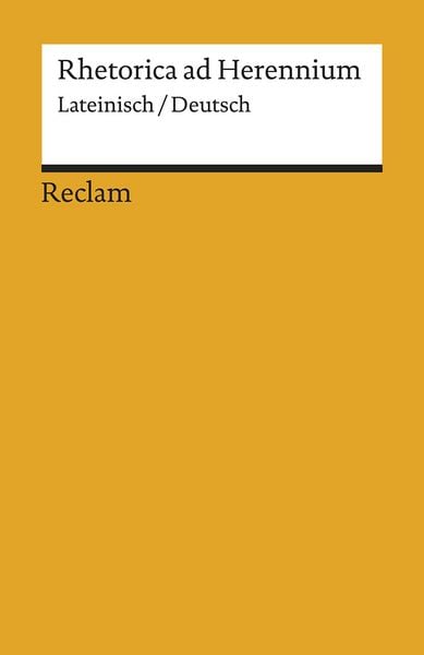 Produktbild: Rhetorica ad Herennium