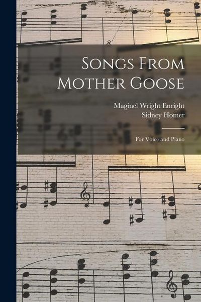 Produktbild: Songs From Mother Goose: For Voice and Piano