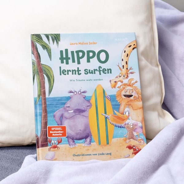 Produktbild: Hippo lernt Surfen – Wie Träume wahr werden