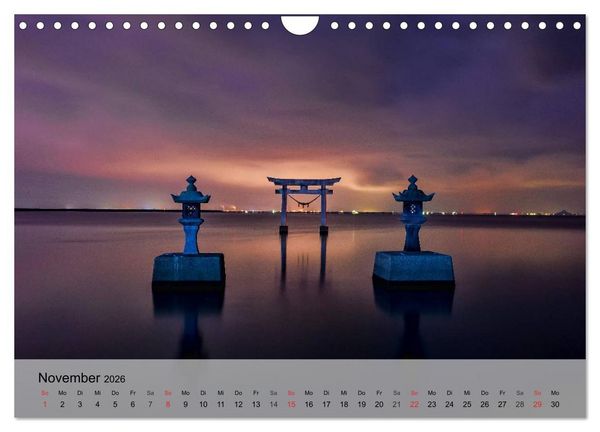 Produktbild: Japan. Zwischen Tradition und Moderne (Wandkalender 2026 DIN A4 quer), CALVENDO Monatskalender