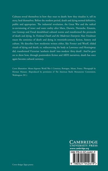 Produktbild: Fictional Death and the Modernist Enterprise
