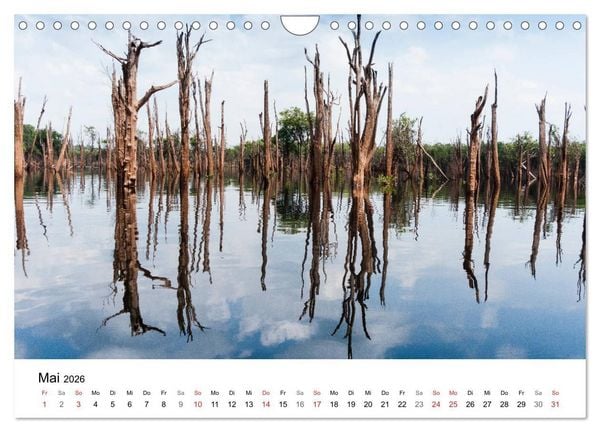 Produktbild: Mythos Amazonas - Naturparadies Brasiliens (Wandkalender 2026 DIN A4 quer), CALVENDO Monatskalender