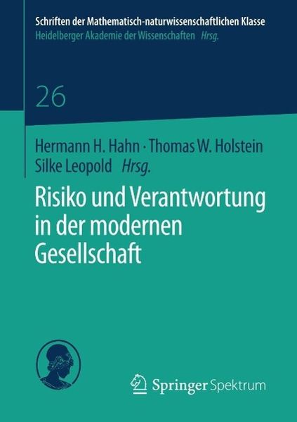 Produktbild: Risiko und Verantwortung in der modernen Gesellschaft