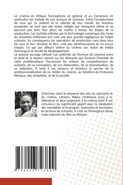 Produktbild: Les subtilit&eacute;s de l'&eacute;criture de sc&eacute;nario entre le texte et le drame