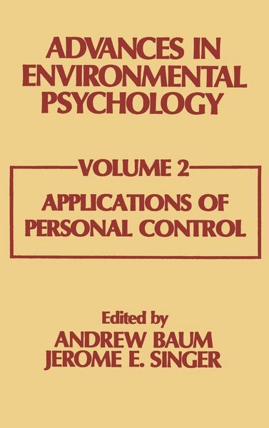 Produktbild: Advances in Environmental Psychology