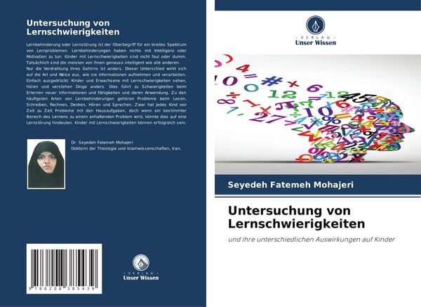 Untersuchung von Lernschwierigkeiten, Taschenbuch von Seyedeh Fatemeh Mohajeri, Verlag Unser Wissen, 9786208385439